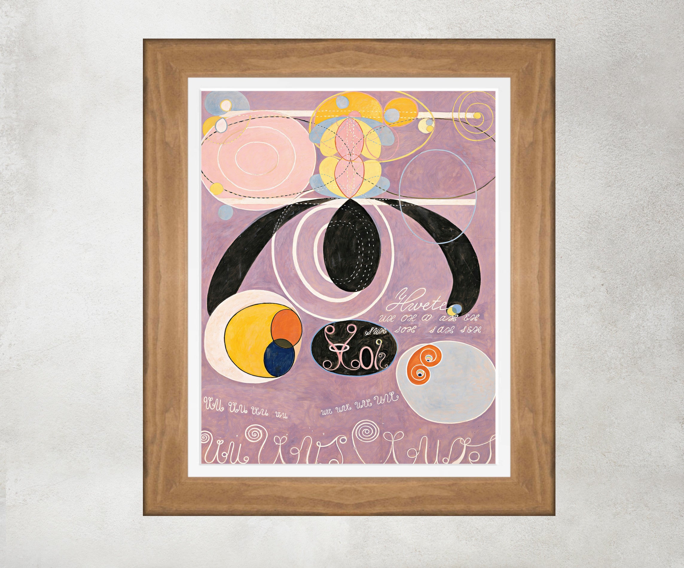 Hilma Af Klint Abstract Framed Art Print, The Ten Largest, No. 6 Adulthood