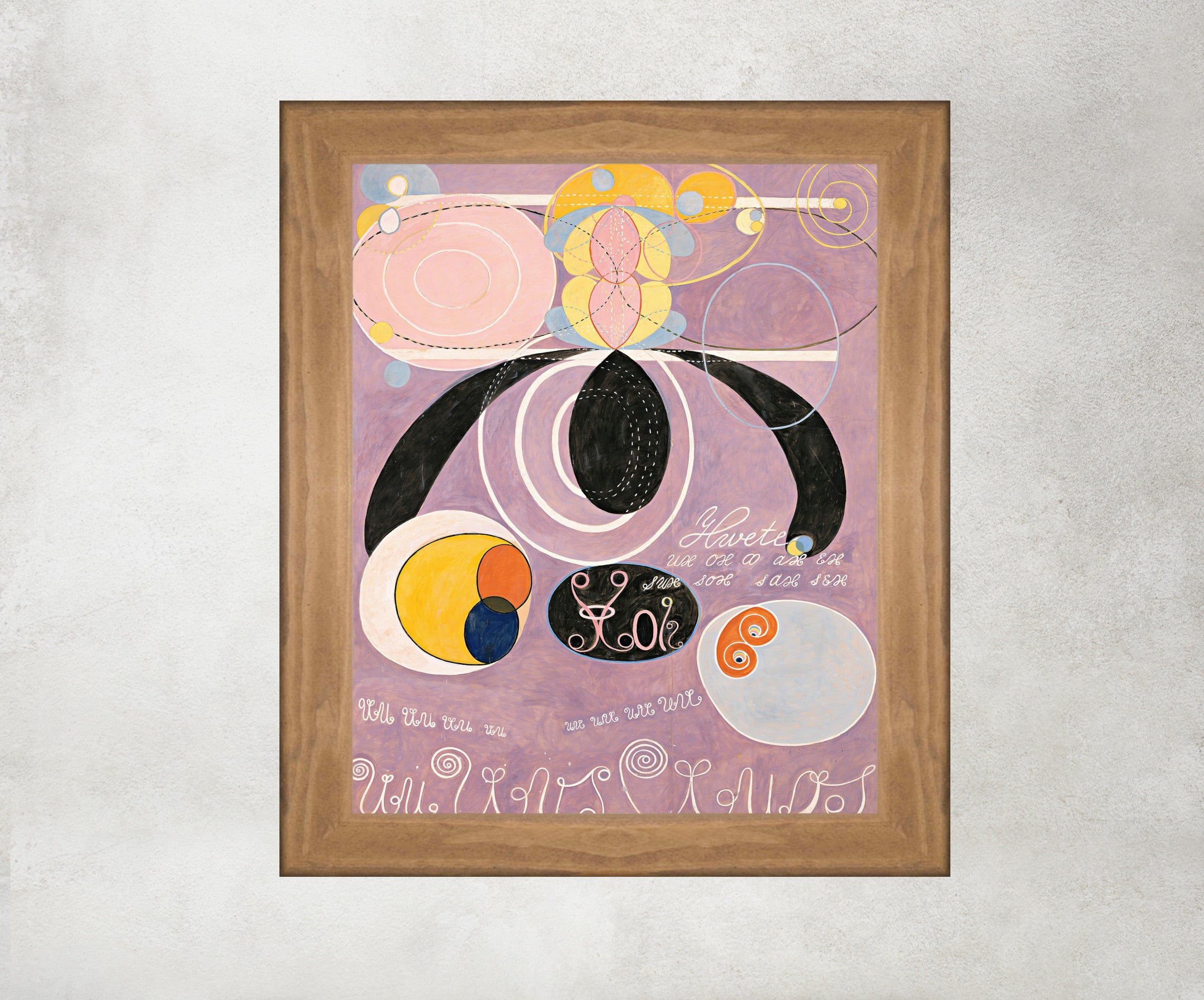Hilma Af Klint Abstract Framed Art Print, The Ten Largest, No. 6 Adulthood