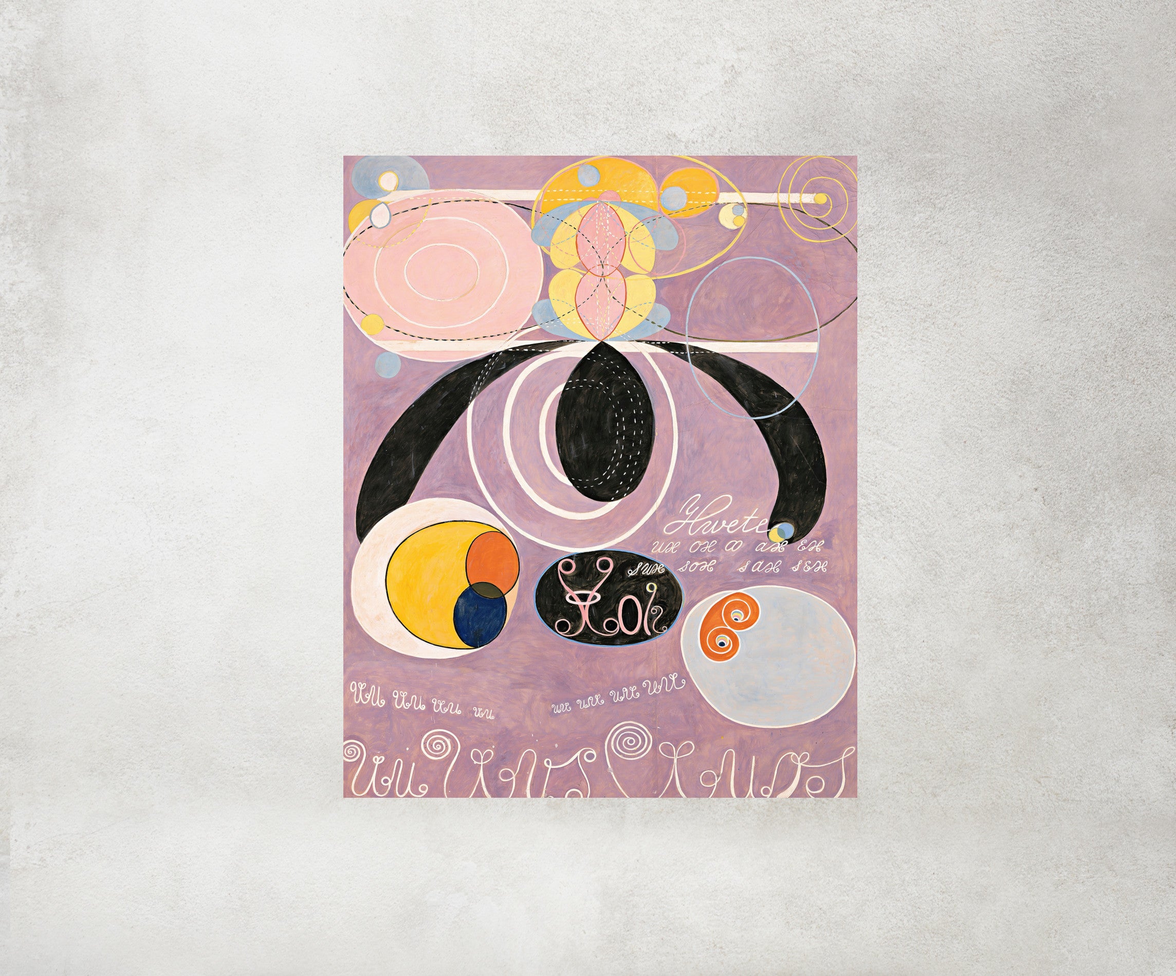 Hilma Af Klint Abstract Framed Art Print, The Ten Largest, No. 6 Adulthood