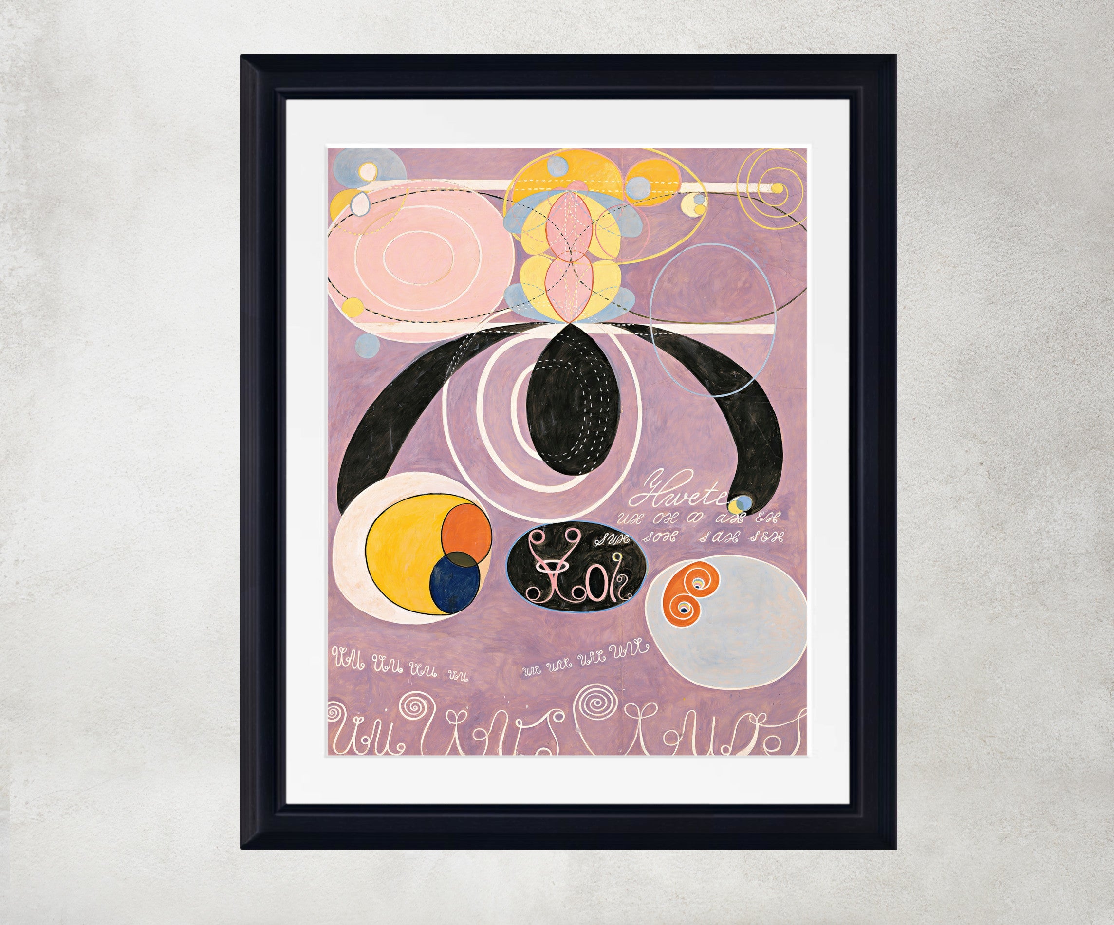 Hilma Af Klint Abstract Framed Art Print, The Ten Largest, No. 6 Adulthood