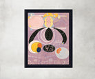 Hilma Af Klint Abstract Framed Art Print, The Ten Largest, No. 6 Adulthood