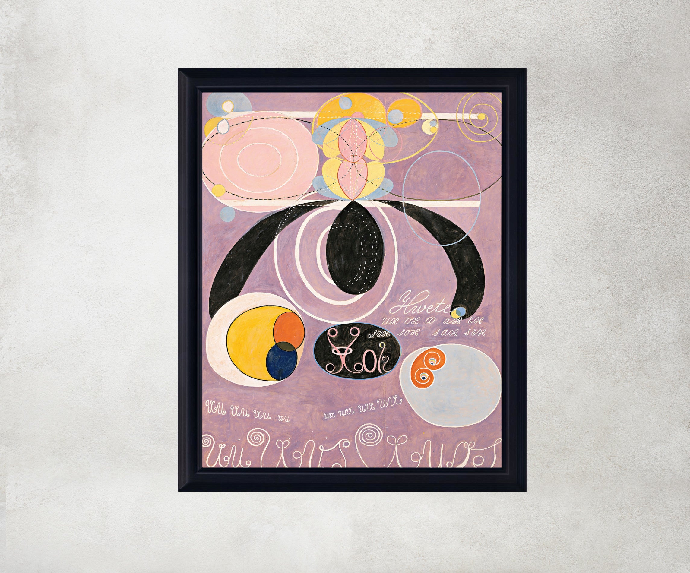 Hilma Af Klint Abstract Framed Art Print, The Ten Largest, No. 6 Adulthood
