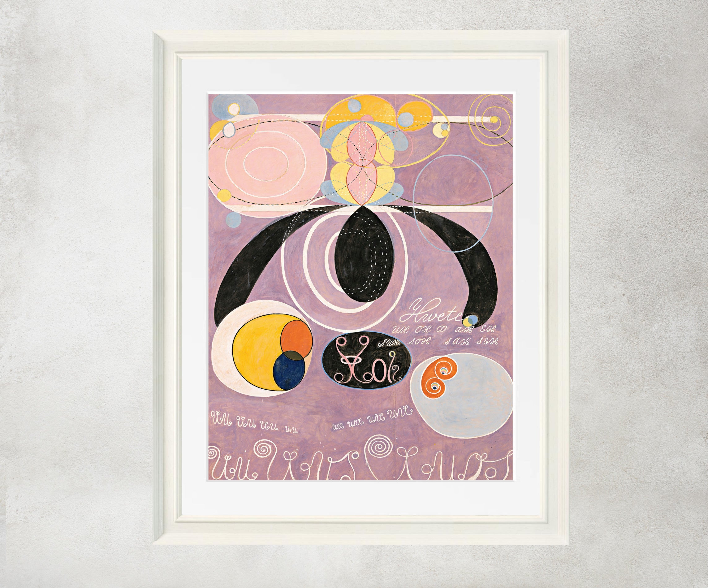 Hilma Af Klint Abstract Framed Art Print, The Ten Largest, No. 6 Adulthood