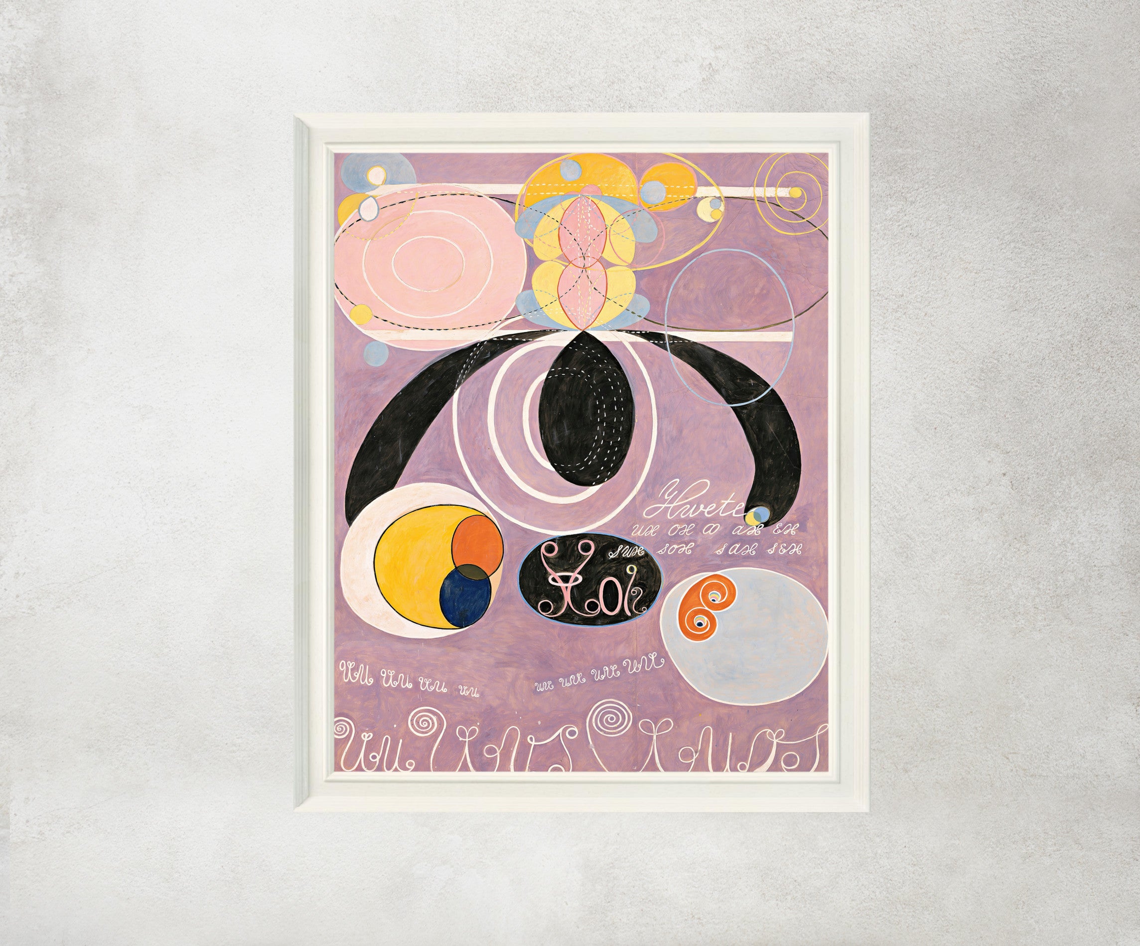 Hilma Af Klint Abstract Framed Art Print, The Ten Largest, No. 6 Adulthood