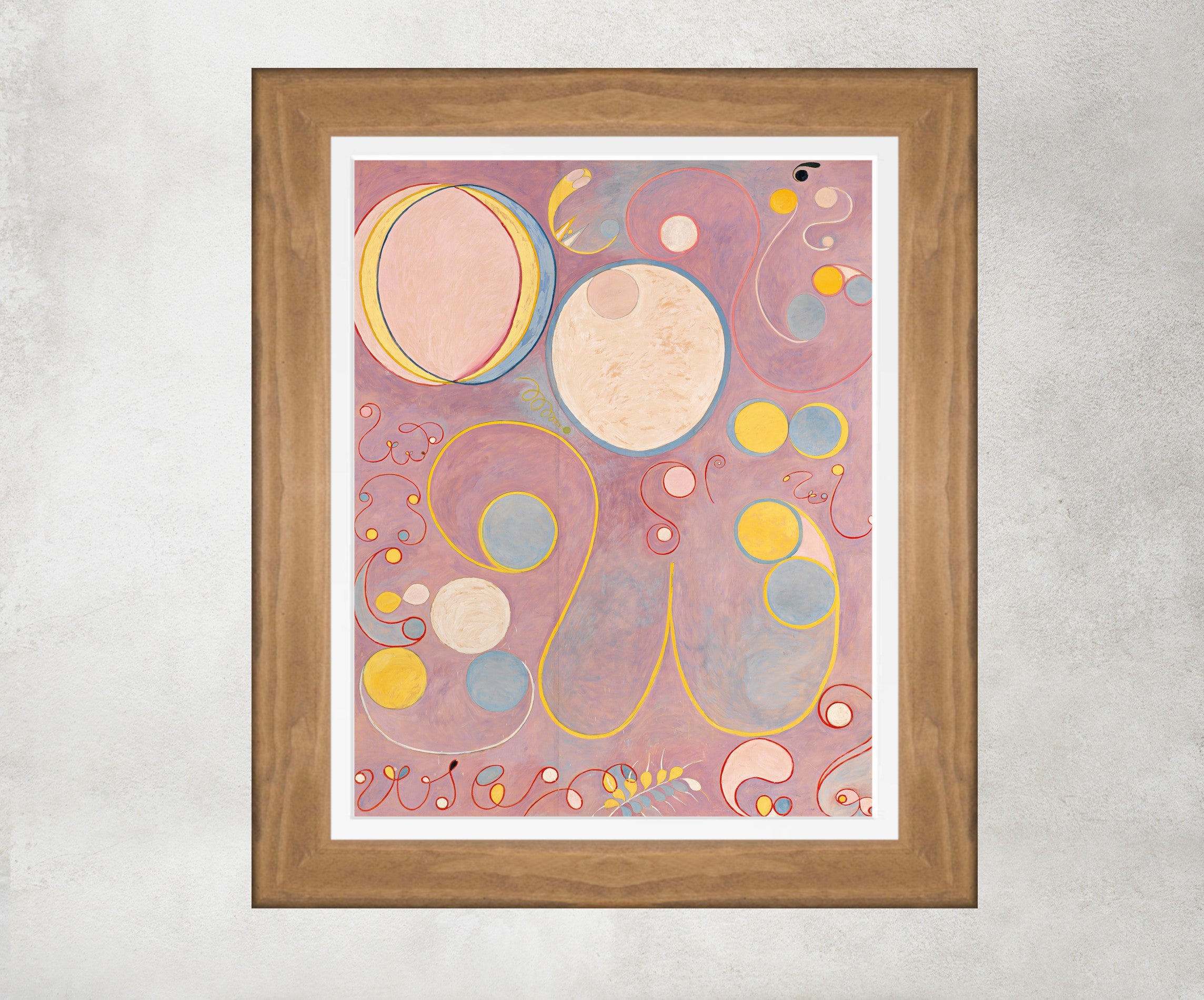 Hilma Af Klint Abstract Framed Art Print, The Ten Largest, No. 8 Adulthood