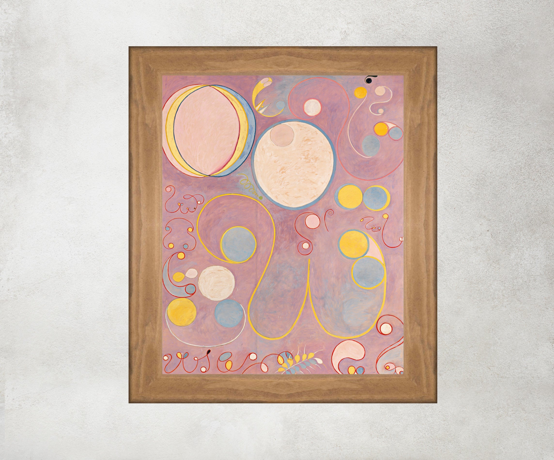 Hilma Af Klint Abstract Framed Art Print, The Ten Largest, No. 8 Adulthood