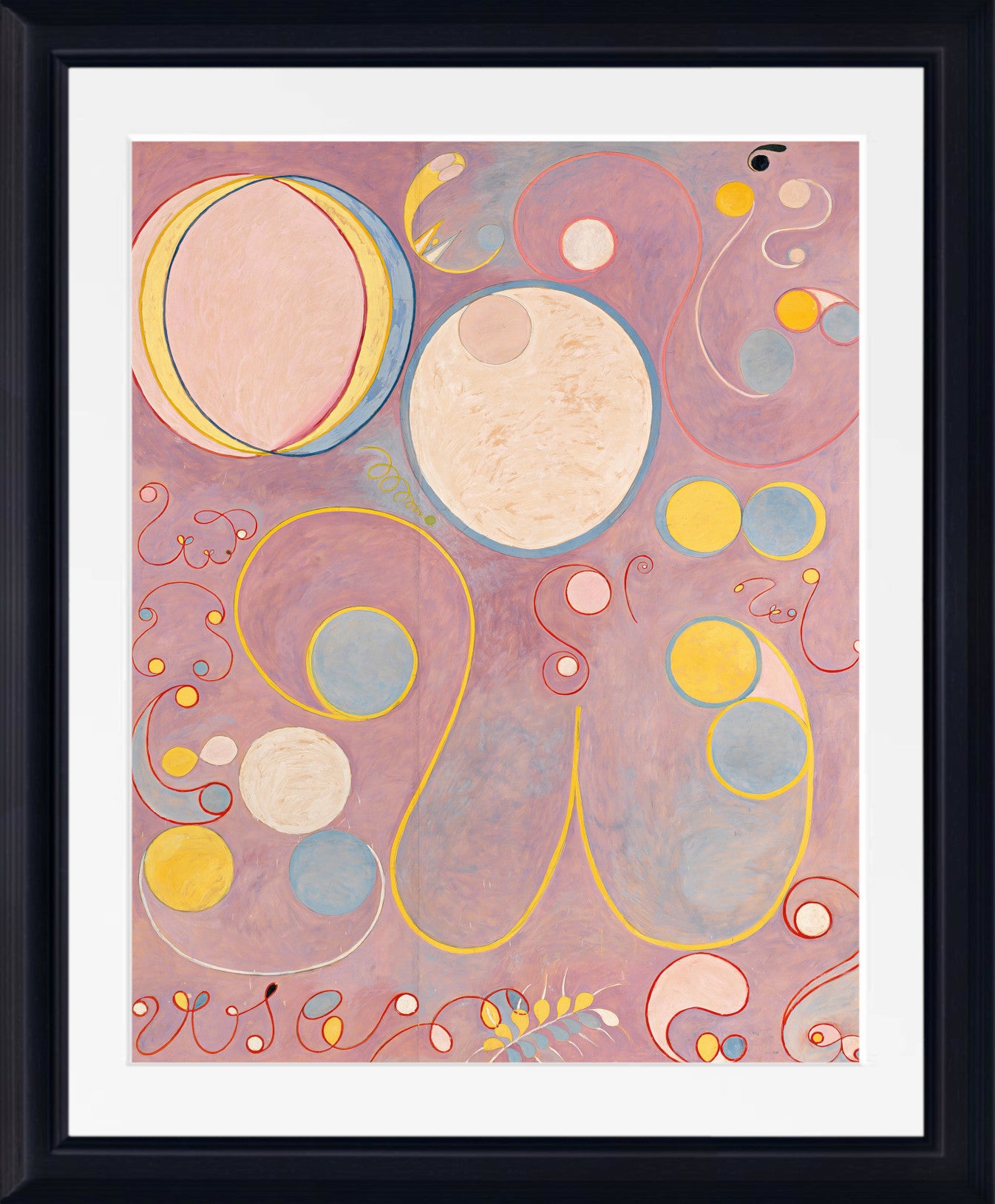 Hilma Af Klint Abstract Framed Art Print, The Ten Largest, No. 8 Adulthood
