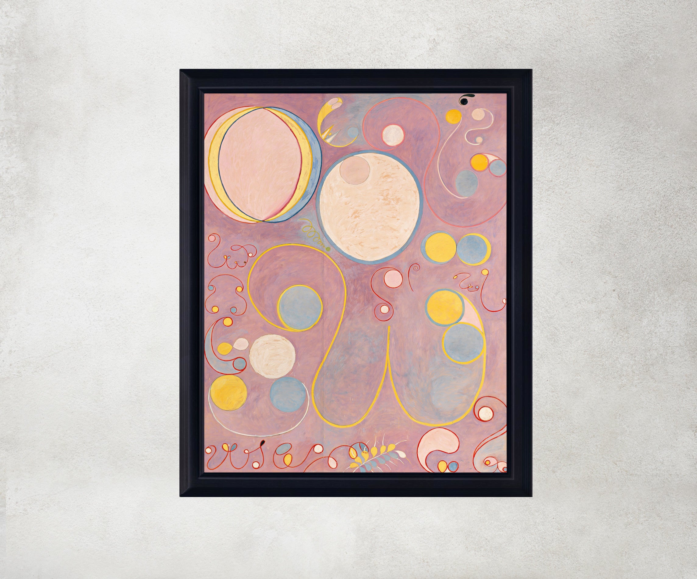 Hilma Af Klint Abstract Framed Art Print, The Ten Largest, No. 8 Adulthood