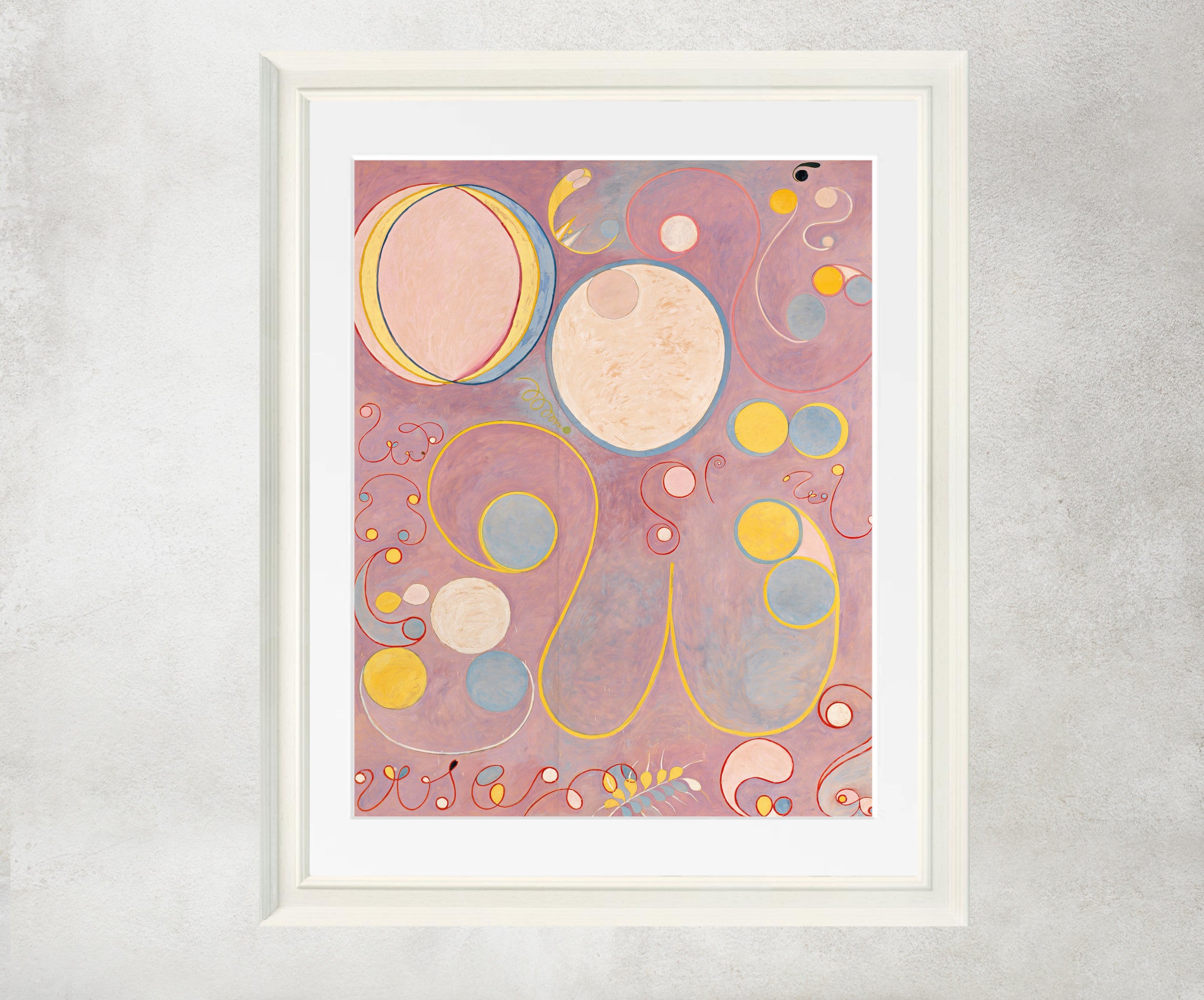 Hilma Af Klint Abstract Framed Art Print, The Ten Largest, No. 8 Adulthood