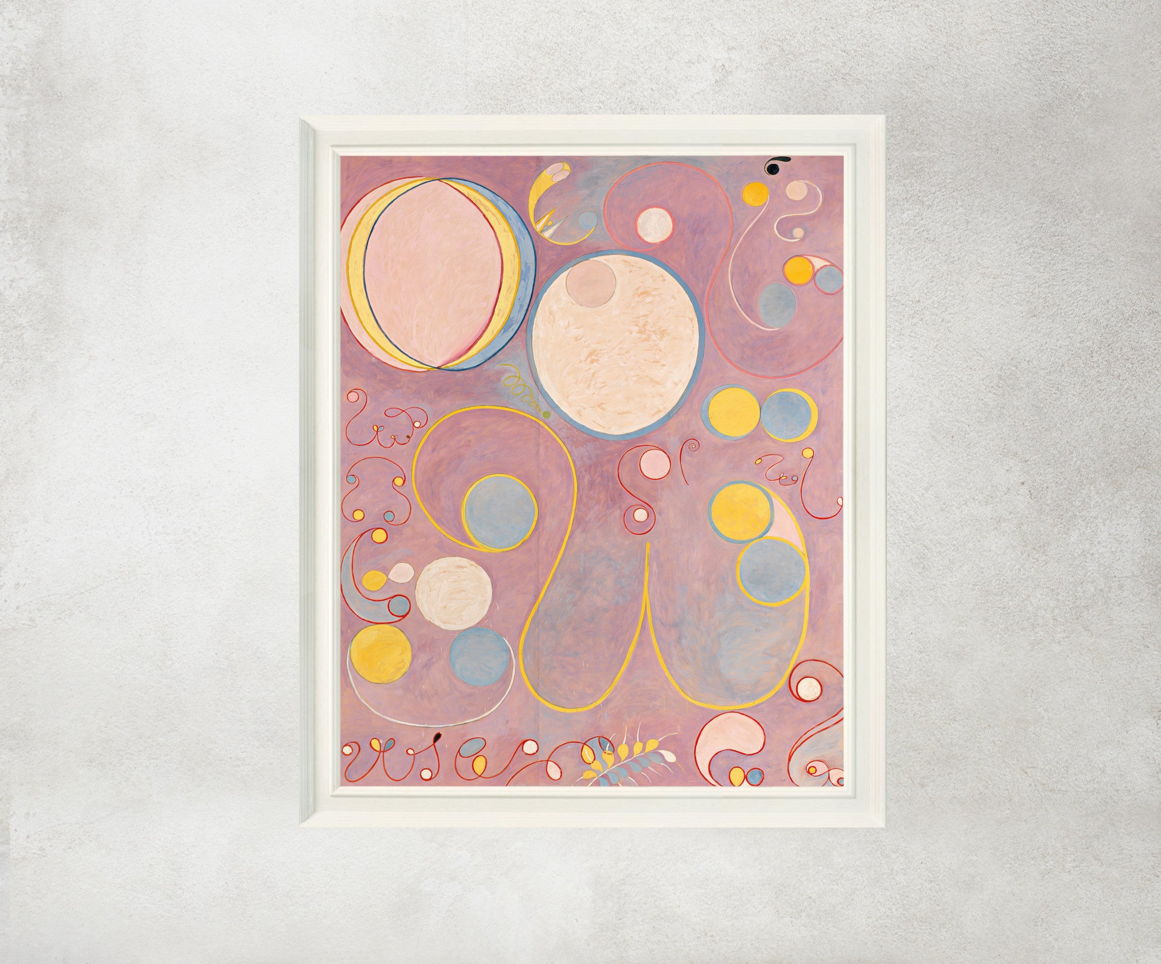 Hilma Af Klint Abstract Framed Art Print, The Ten Largest, No. 8 Adulthood