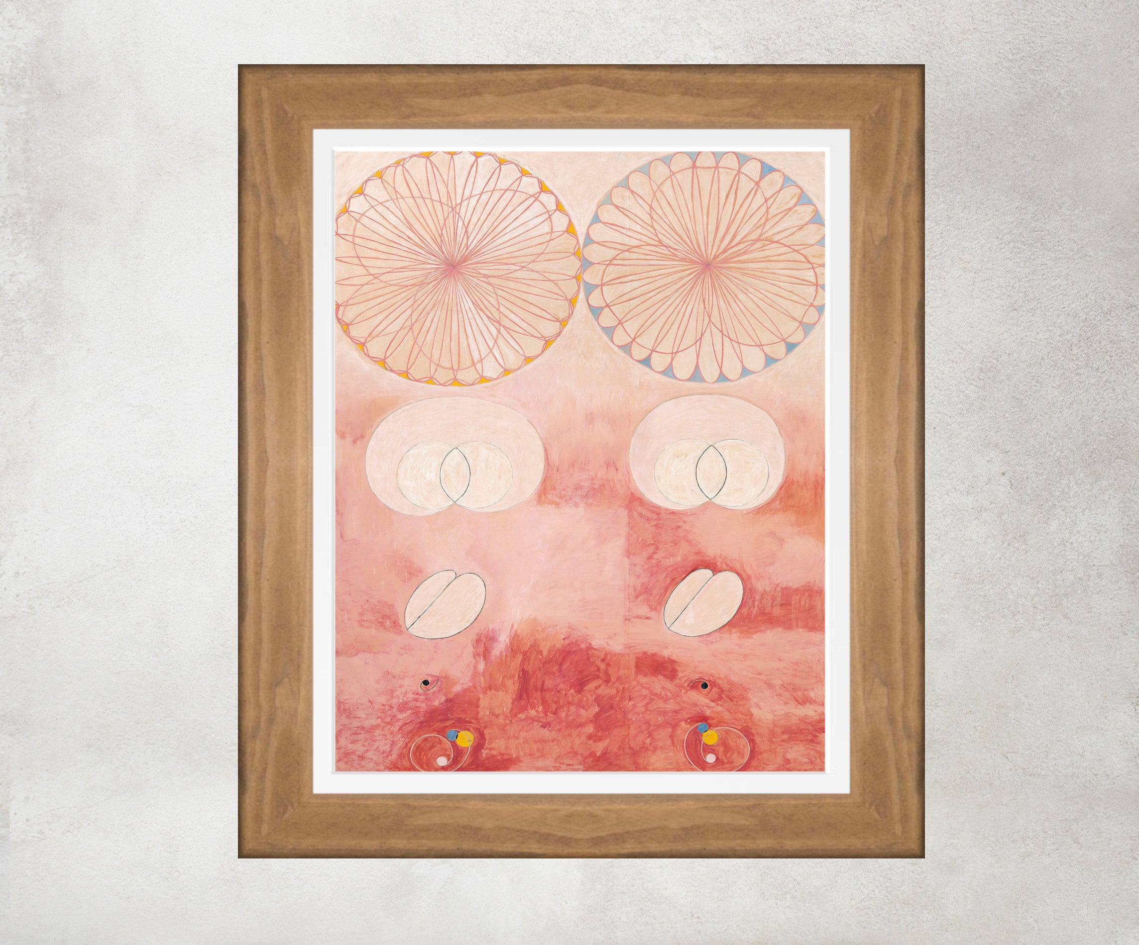Hilma Af Klint Abstract Framed Art Print, The Ten Largest, No. 9 Old Age