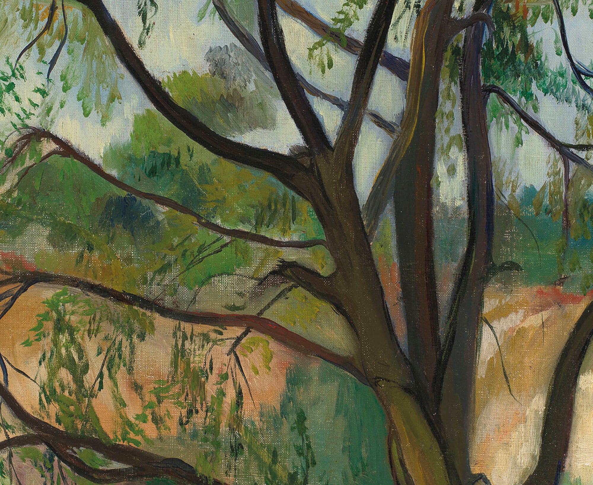 Suzanne Valadon Fine Art Print : The Tree