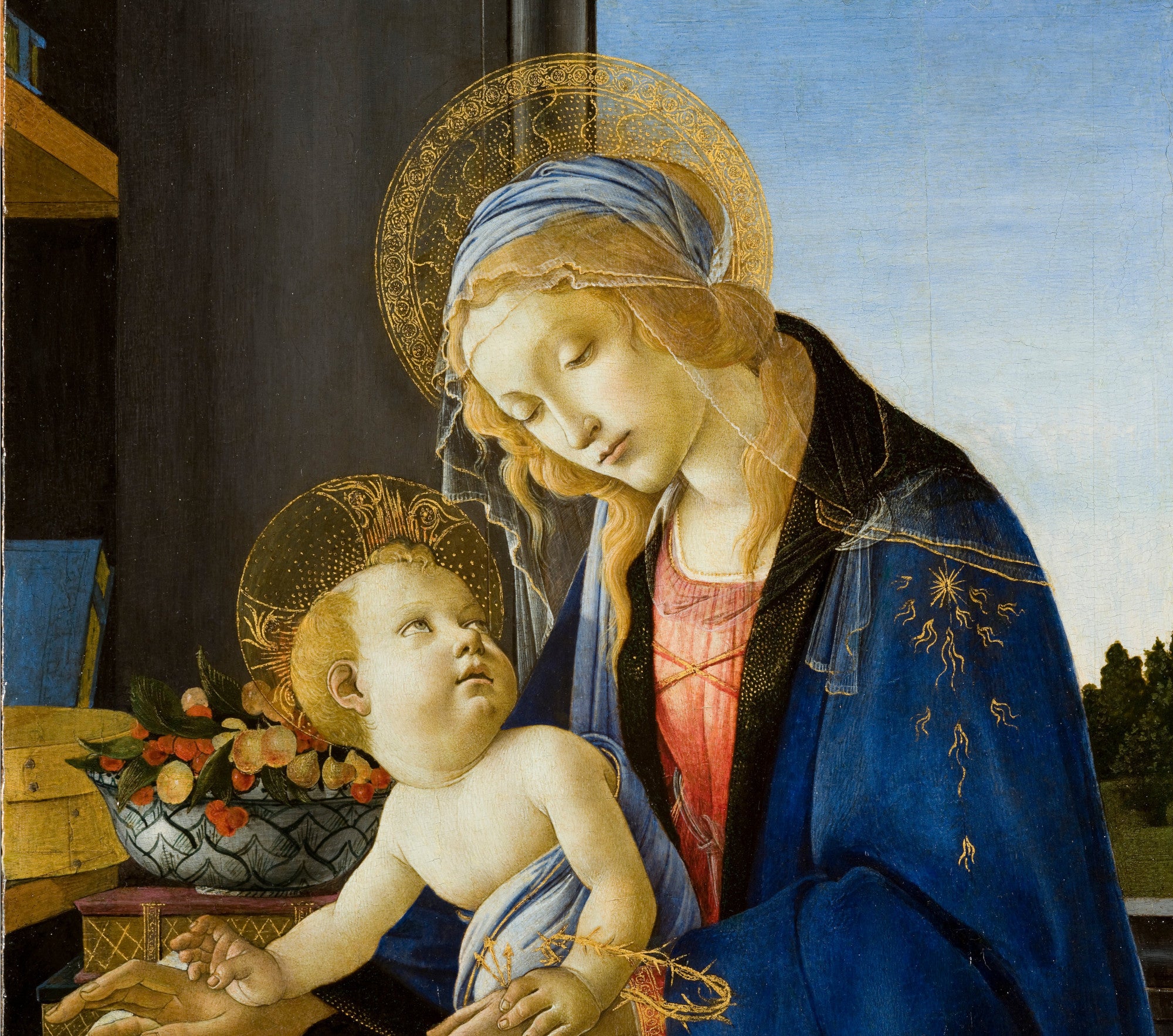 Sandro Botticelli Fine Art Print : The Virgin and Child