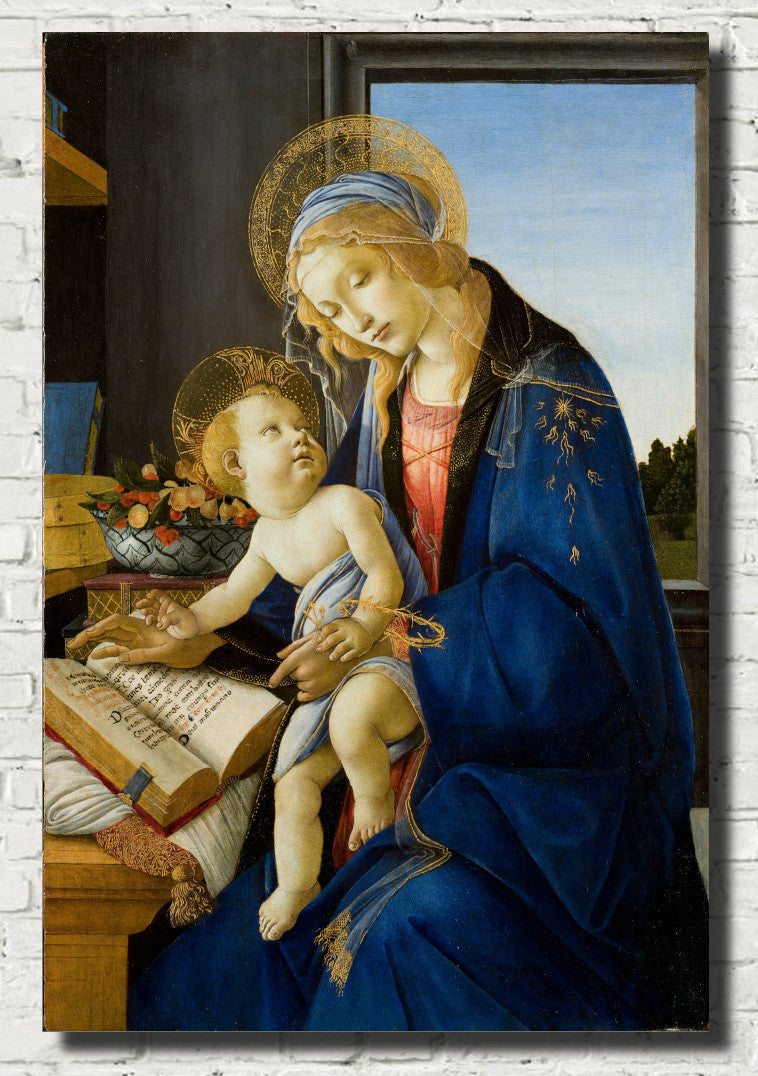 Sandro Botticelli Fine Art Print : The Virgin and Child