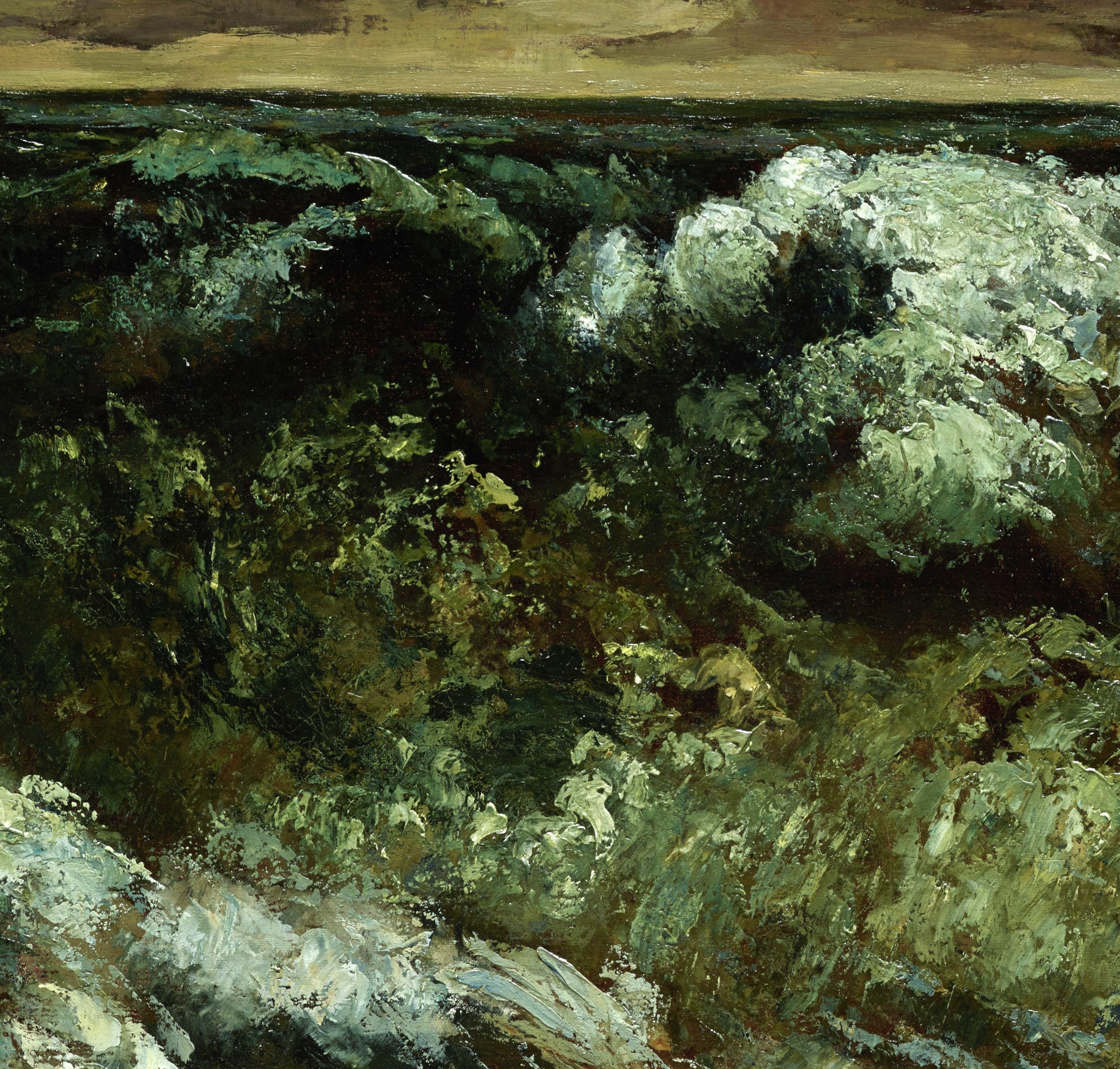Gustave Courbet Fine Art Print, The Wave