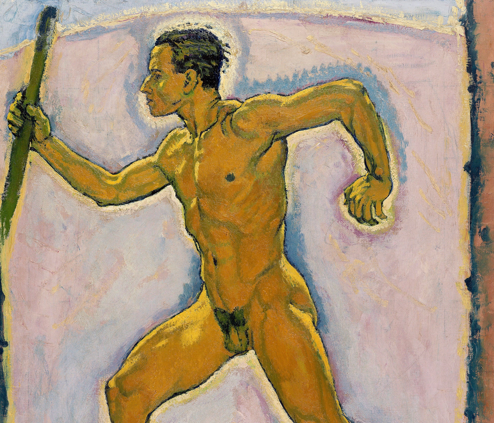 Koloman Moser Fine Art Print, The Wayfarer