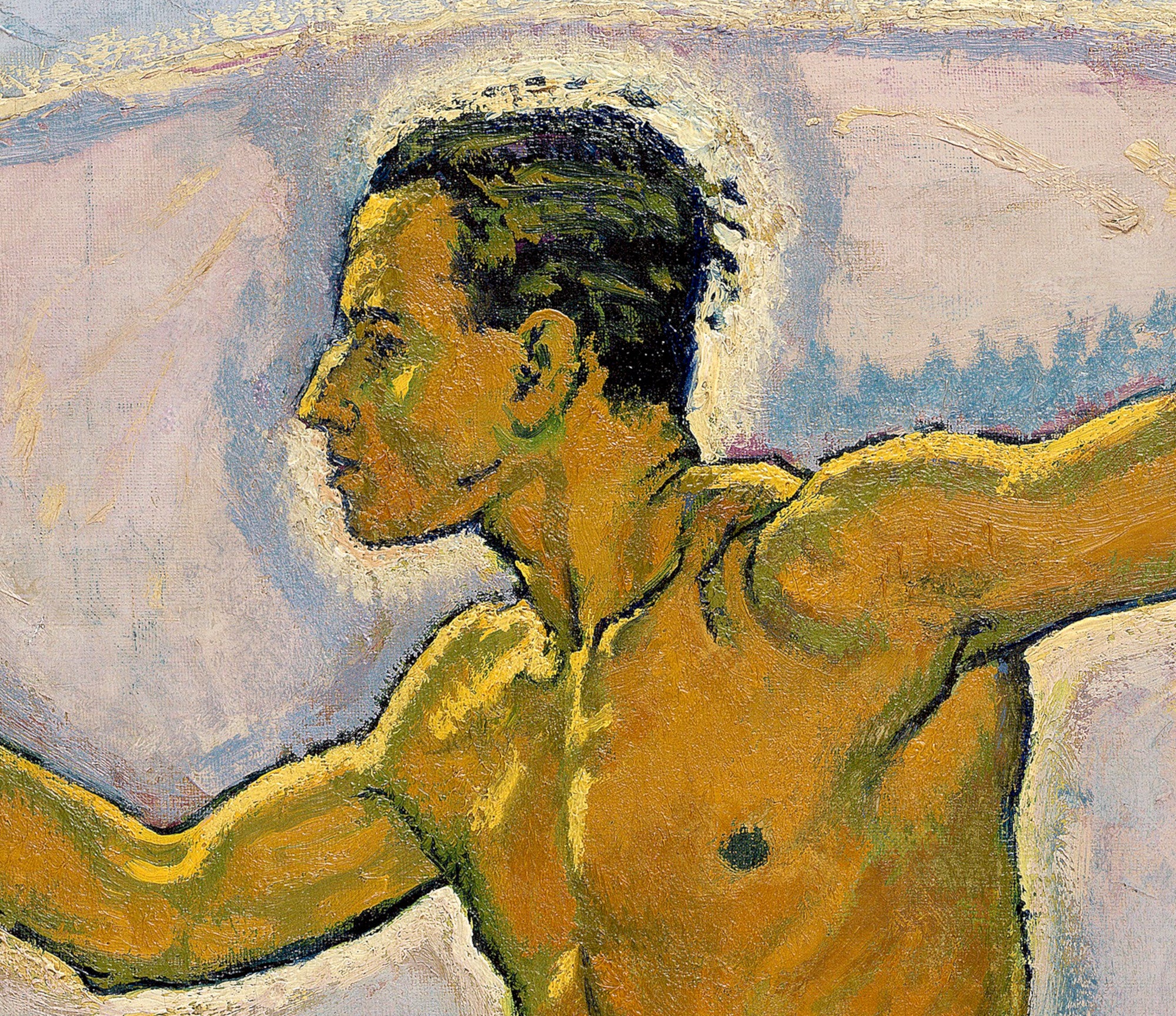 Koloman Moser Fine Art Print, The Wayfarer