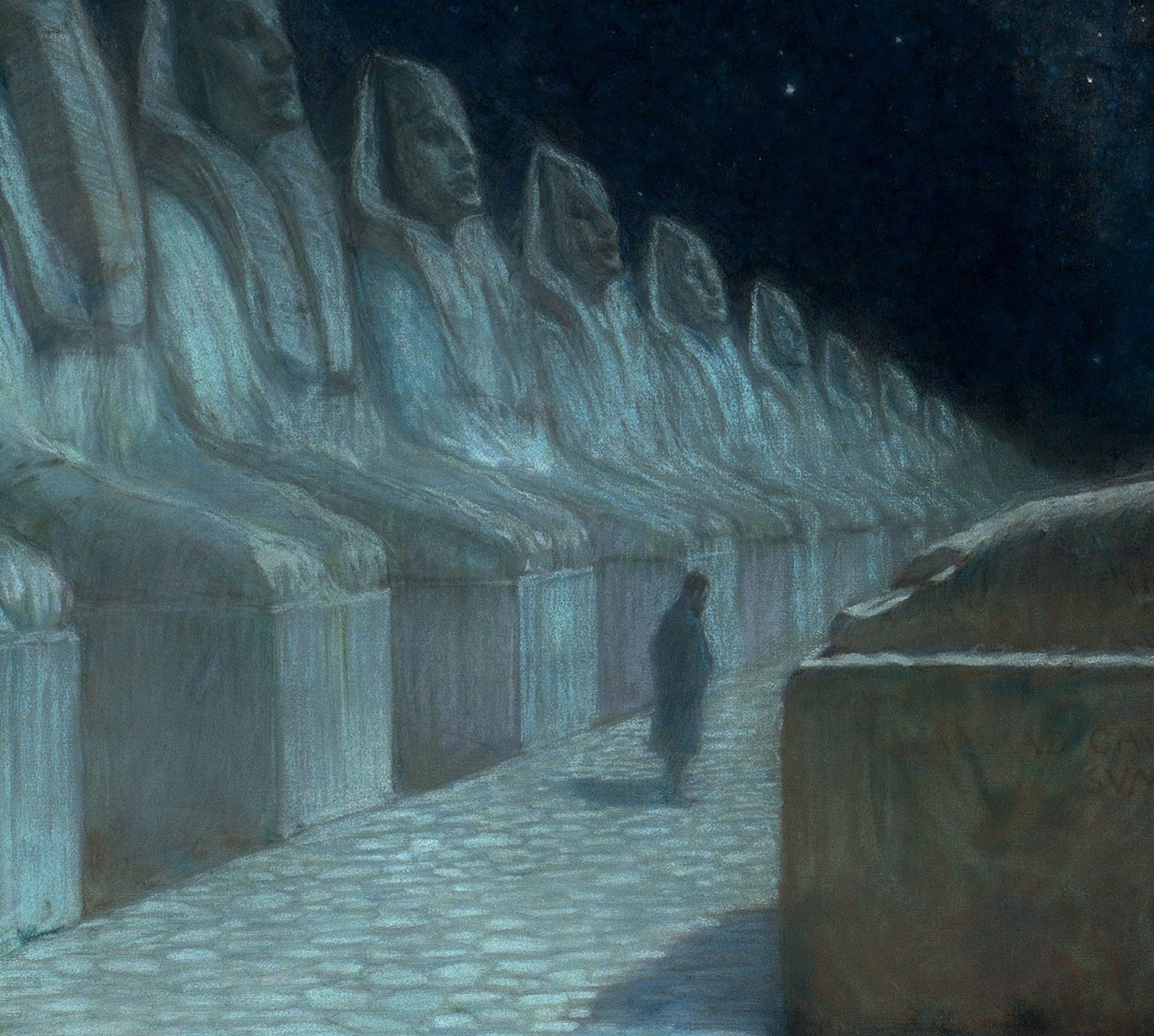 Frantisek Kupka Fine Art Print, The Way of Silence