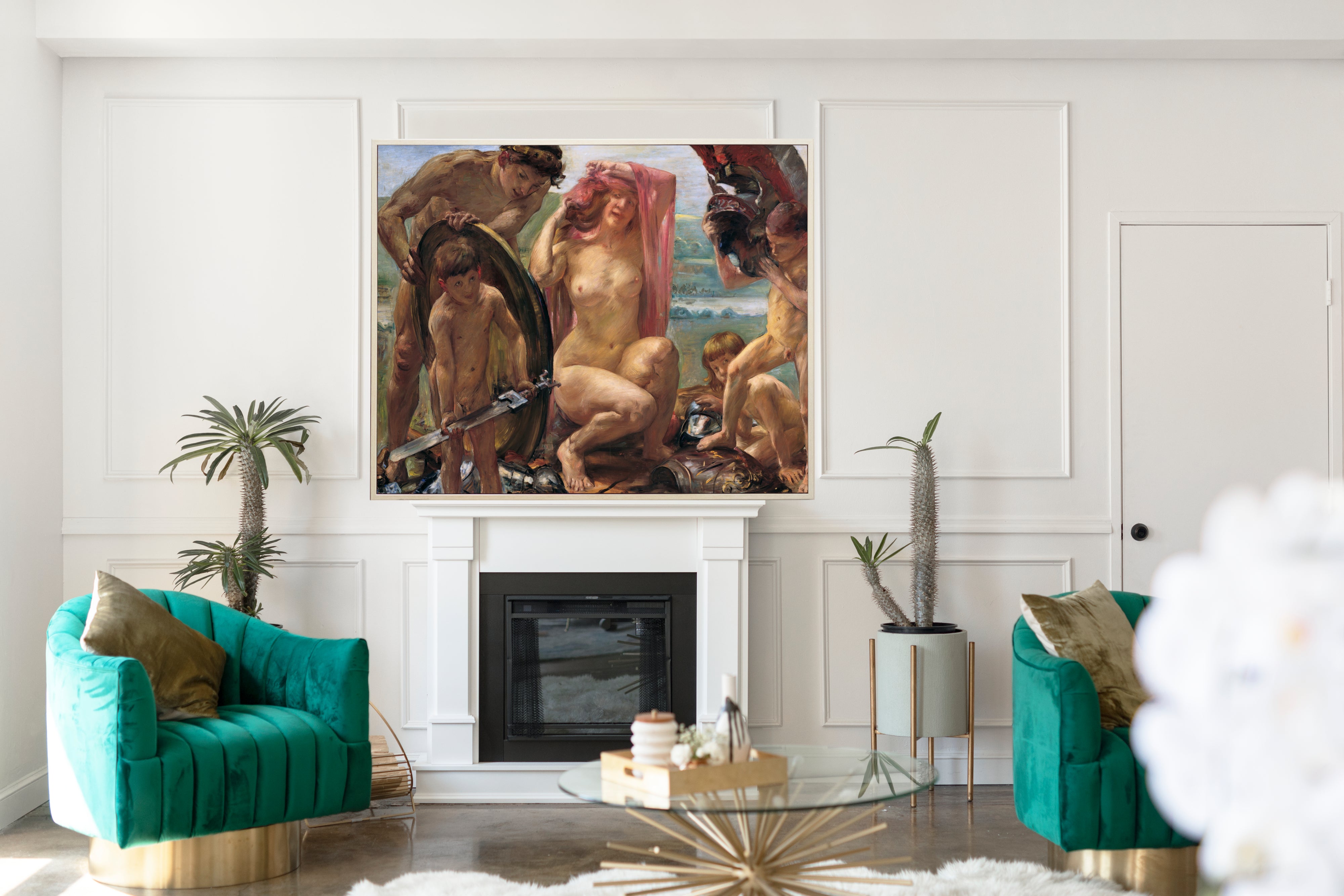 The Weapons Of Mars, Lovis Corinth Fine Art Print