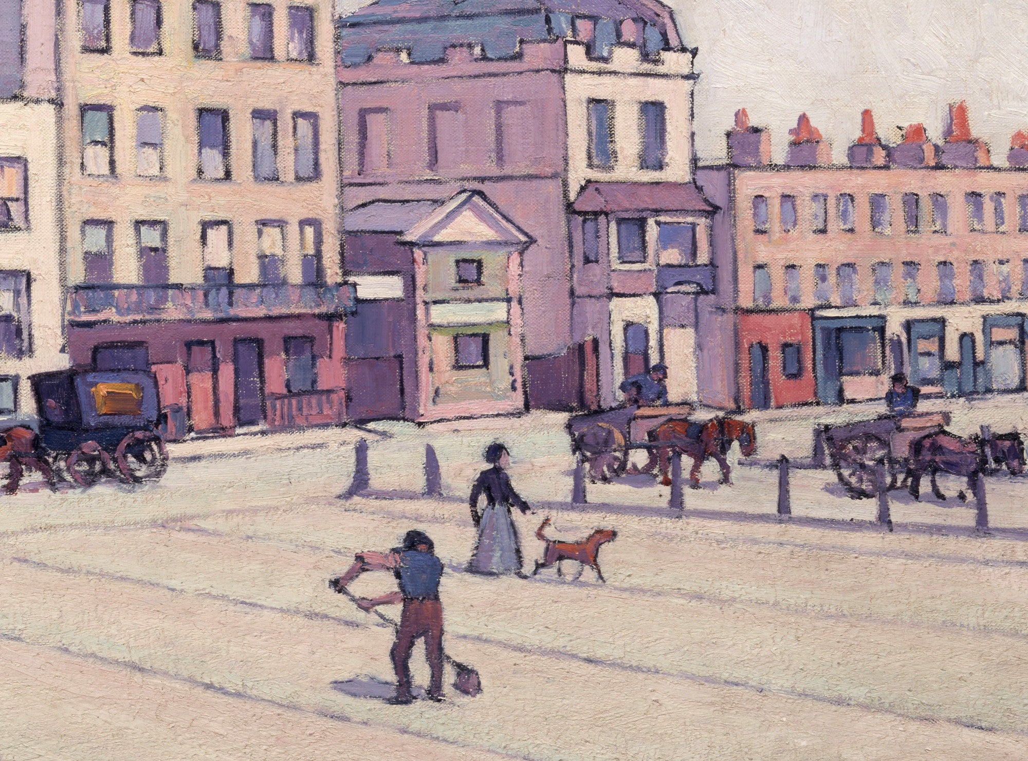 The Weigh House, Cumberland Market, Robert Polhill Bevan Fine Art Print