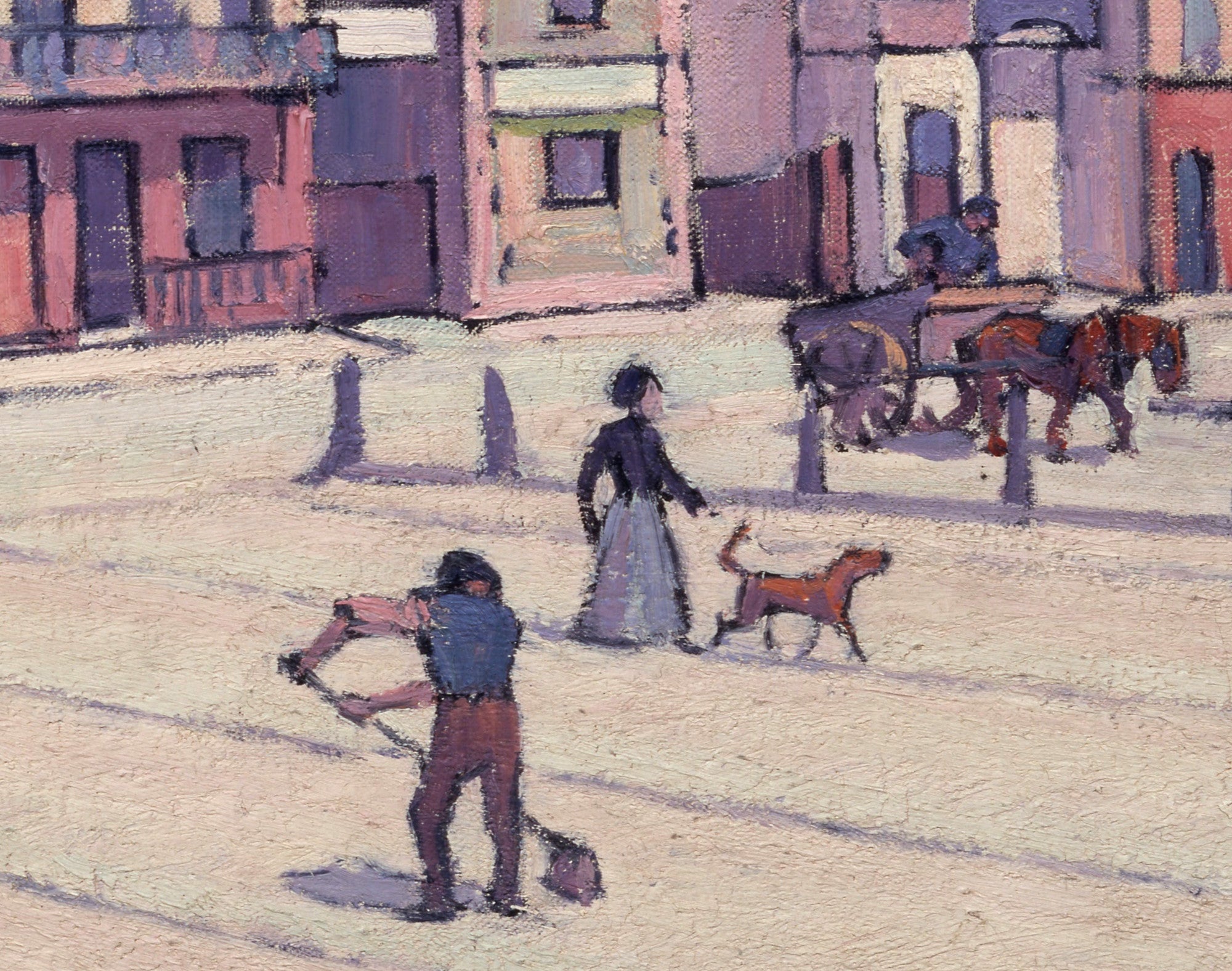The Weigh House, Cumberland Market, Robert Polhill Bevan Fine Art Print