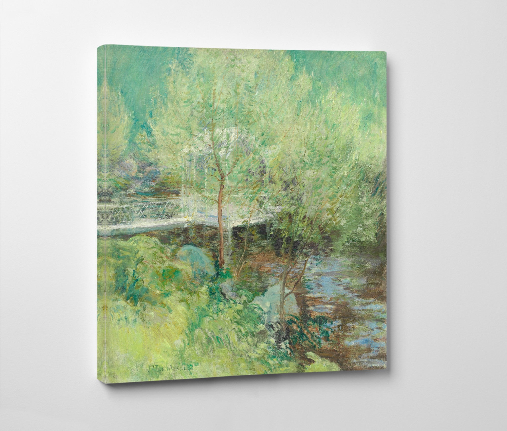 The White Bridge, John Henry Twachtman