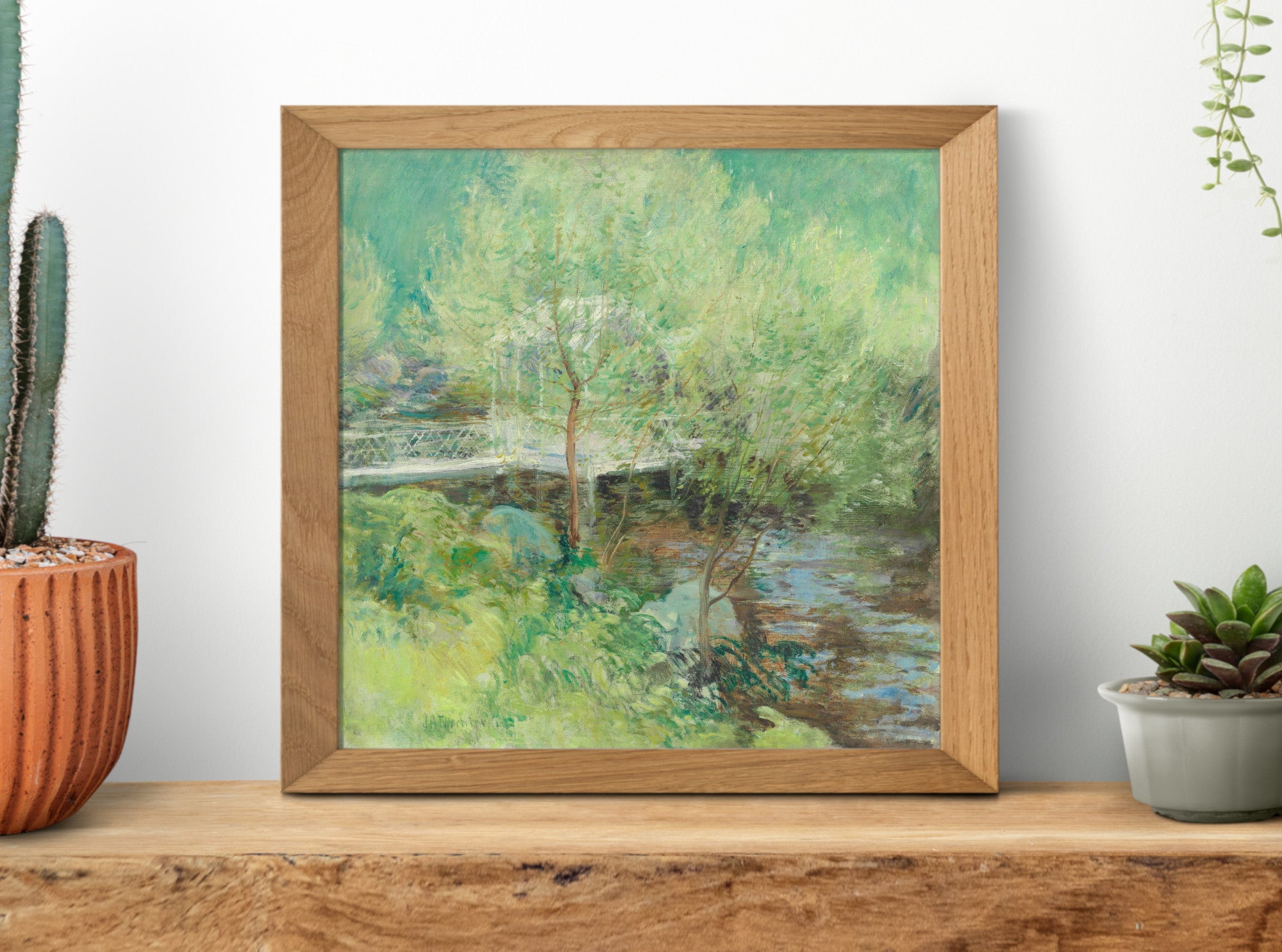The White Bridge, John Henry Twachtman