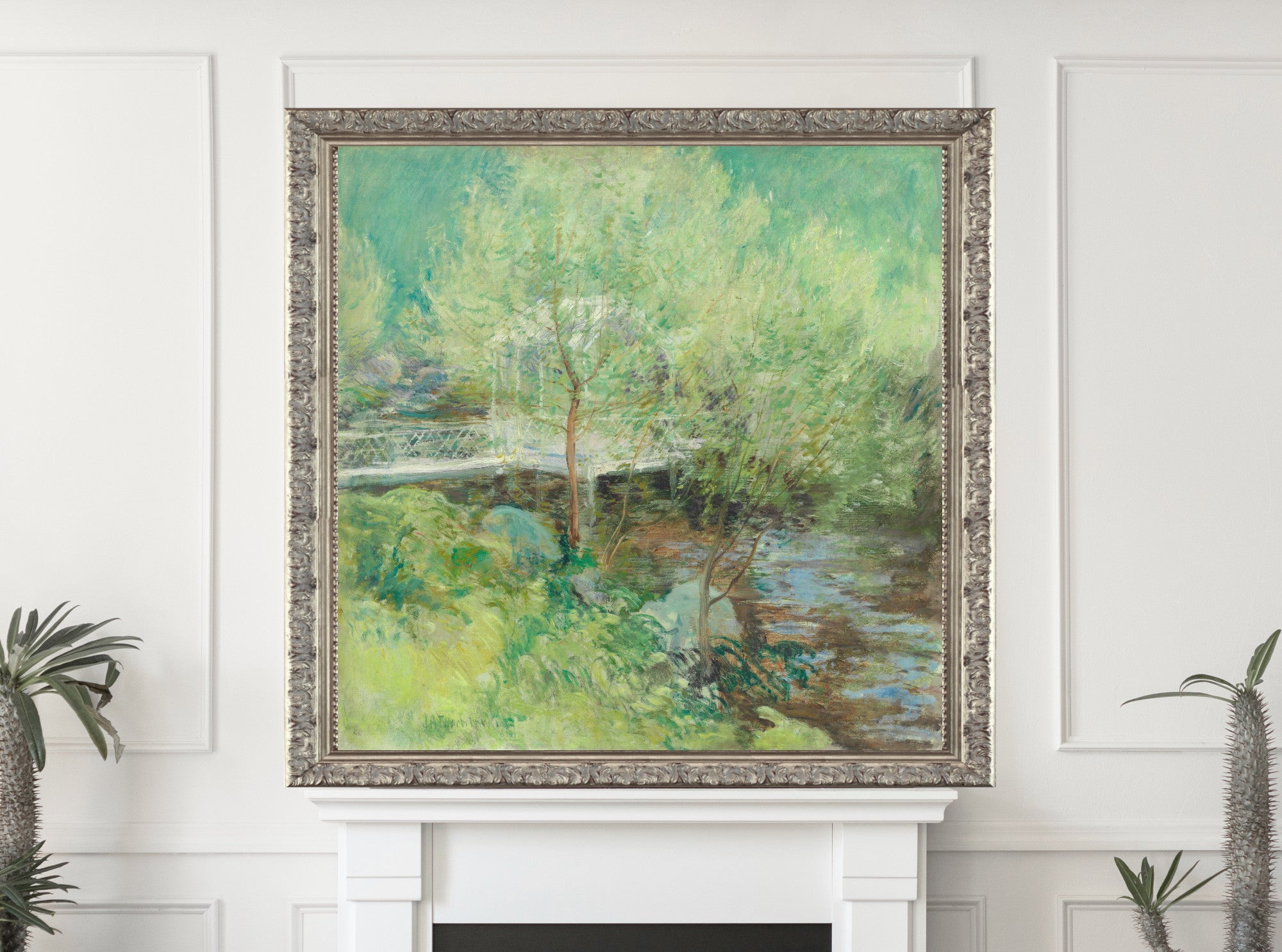 The White Bridge, John Henry Twachtman