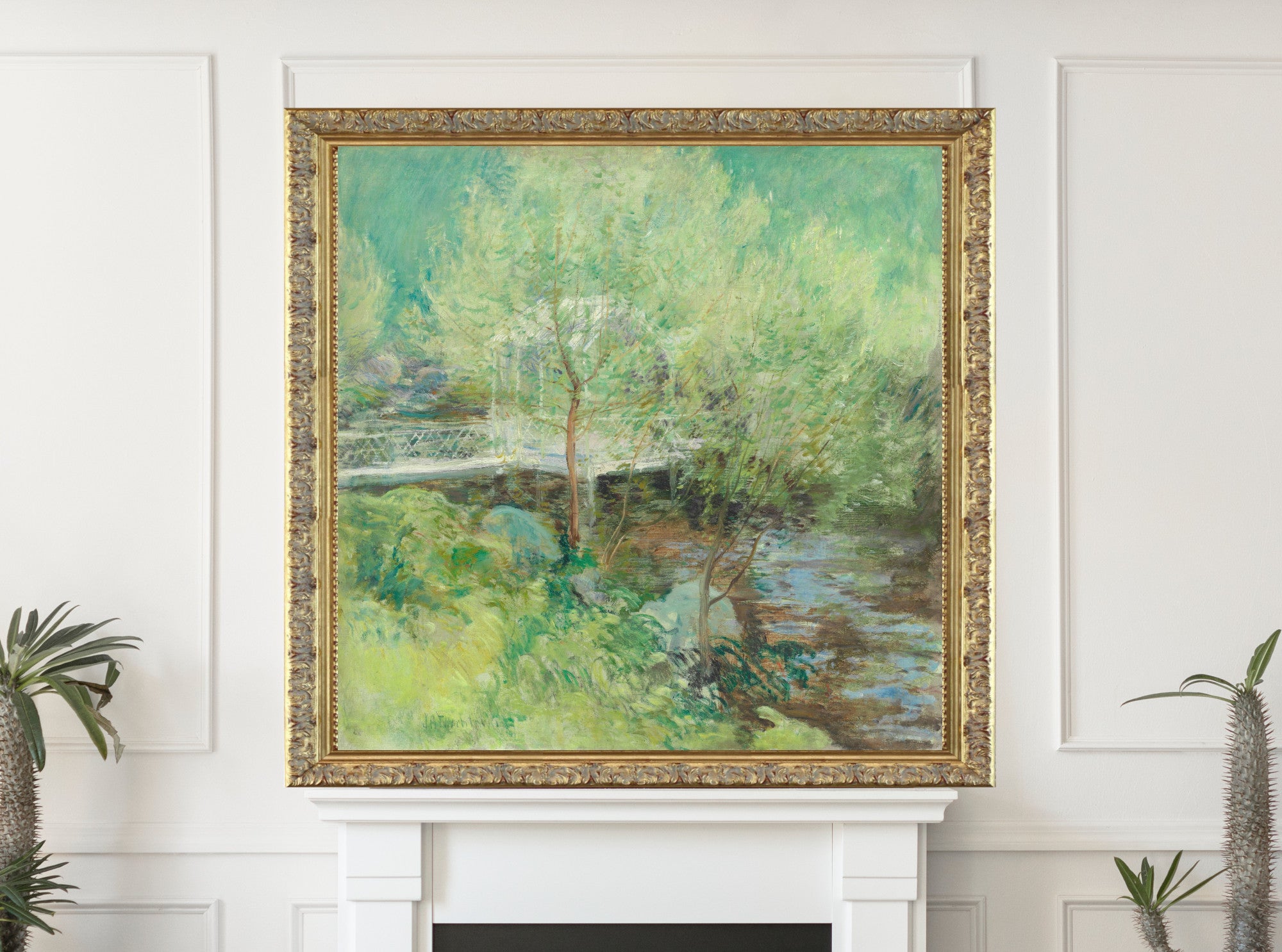 The White Bridge, John Henry Twachtman