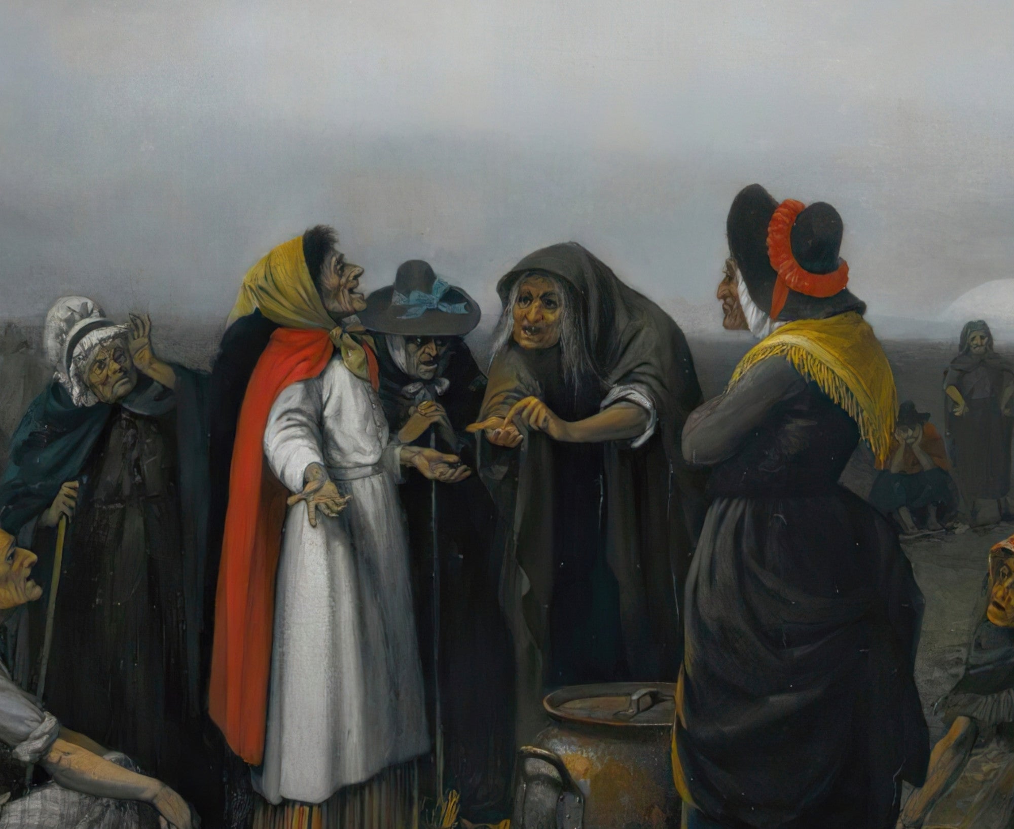 The Witches Convention, William Holbrook Beard Fine Art Print