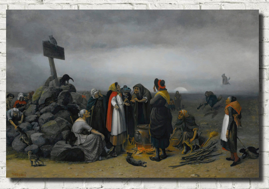 The Witches Convention, William Holbrook Beard Fine Art Print
