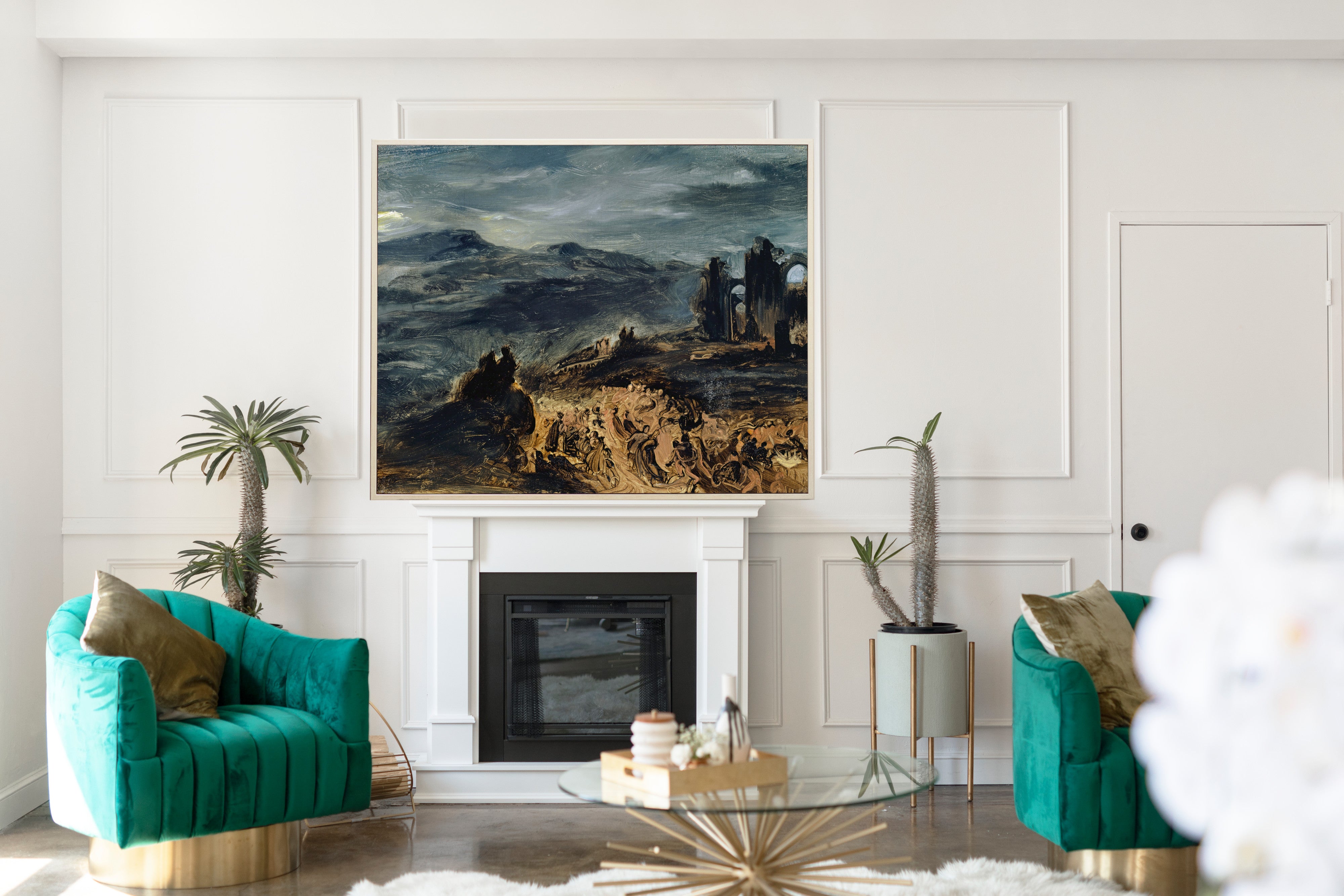 The Witches’ Sabbath, Eugène Delacroix Fine Art Print