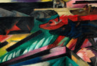 Franz Marc Abstract Fine Art Print, The Wolves (Balkan War)