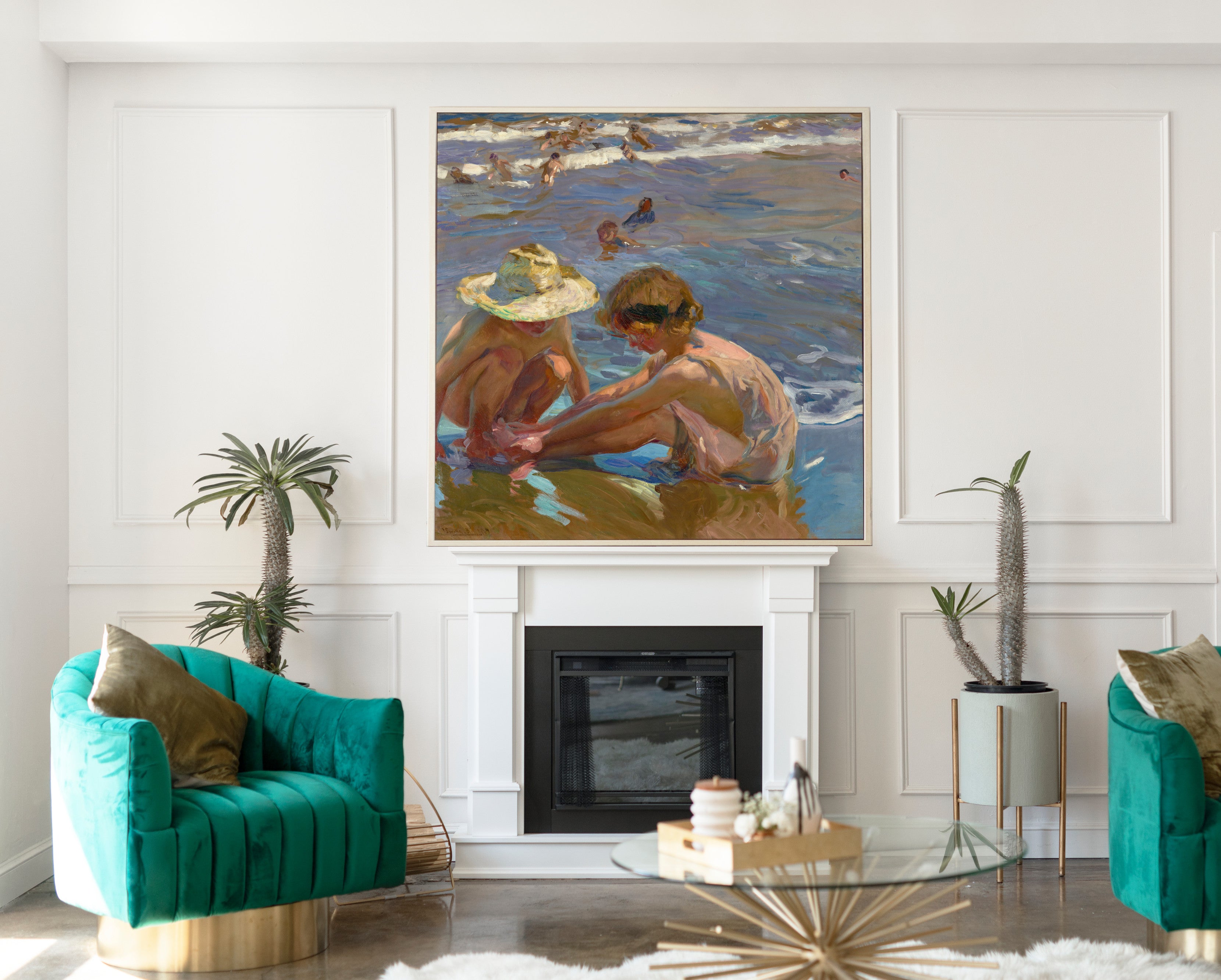 The Wounded Foot, Joaquín Sorolla Fine Art Print