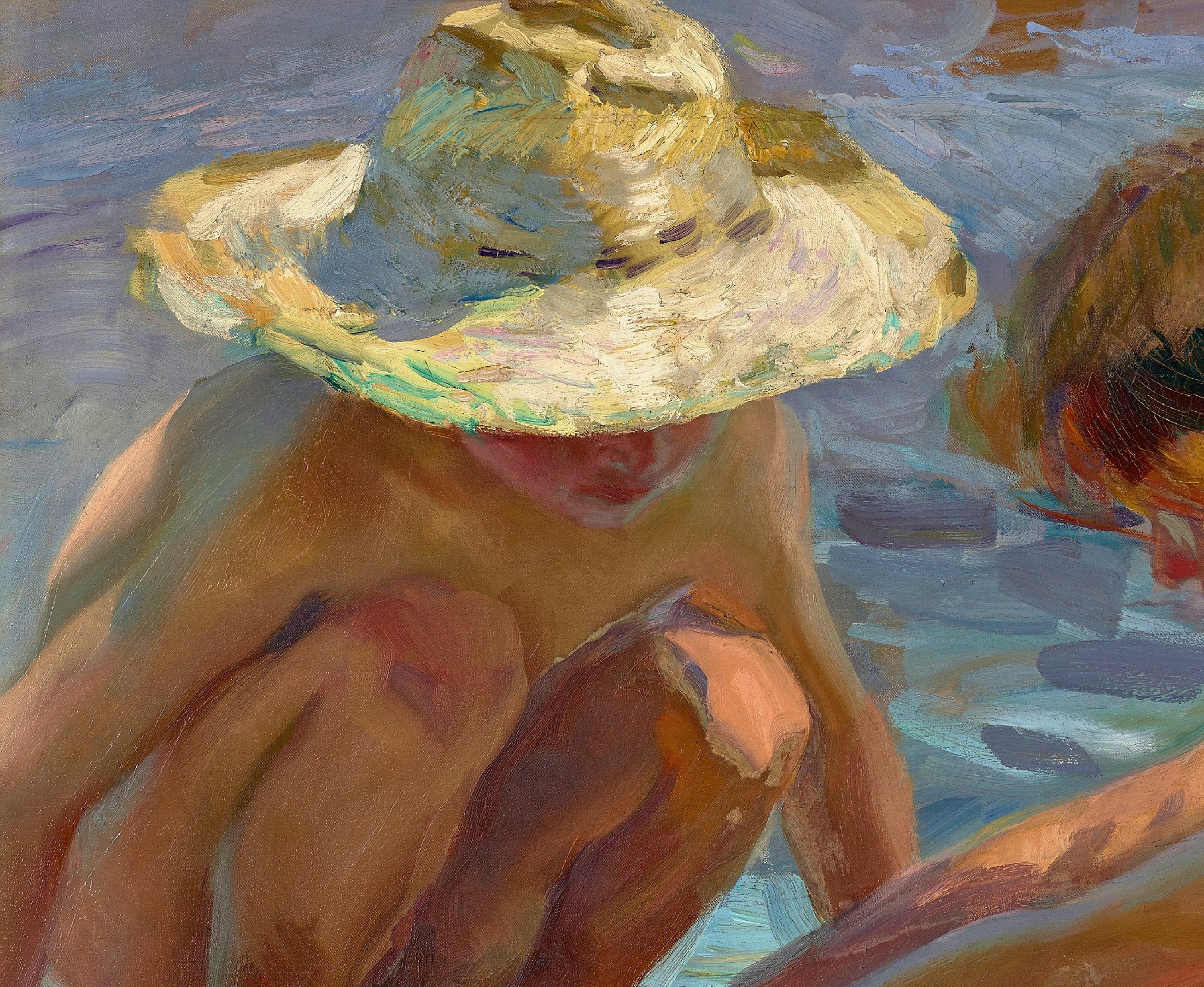 The Wounded Foot, Joaquín Sorolla Fine Art Print