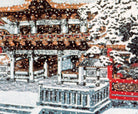 The Yōmei Gate at Nikkō, Japanese Fine Art Print, Hiroaki Takahashi