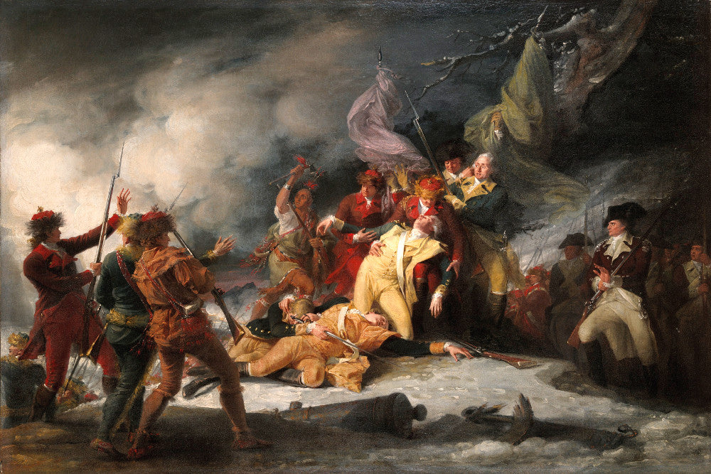 John Trumbull Fine Art Print: Death of General Montgomery