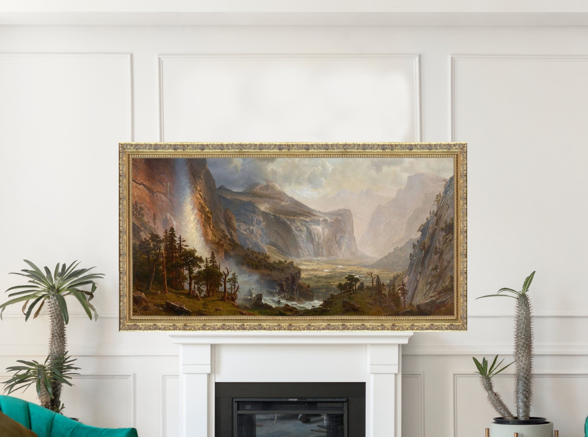 The Domes of The Yosemite, Albert Bierstadt