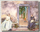 John Singer Sargent Fine Art Print, The Garden Wall