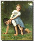 William-Adolphe Bouguereau, Fine Art Print : Horseback Ride