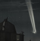 Étienne Léopold Trouvelot Fine Art Print, The Great Comet of 1881