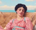 John William Godward Fine Art Print : The Quiet Pet