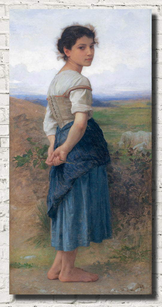William-Adolphe Bouguereau, The Young Shepherdess