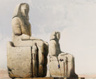 Thebes, Egyptian Temple, David Roberts Fine Art Print