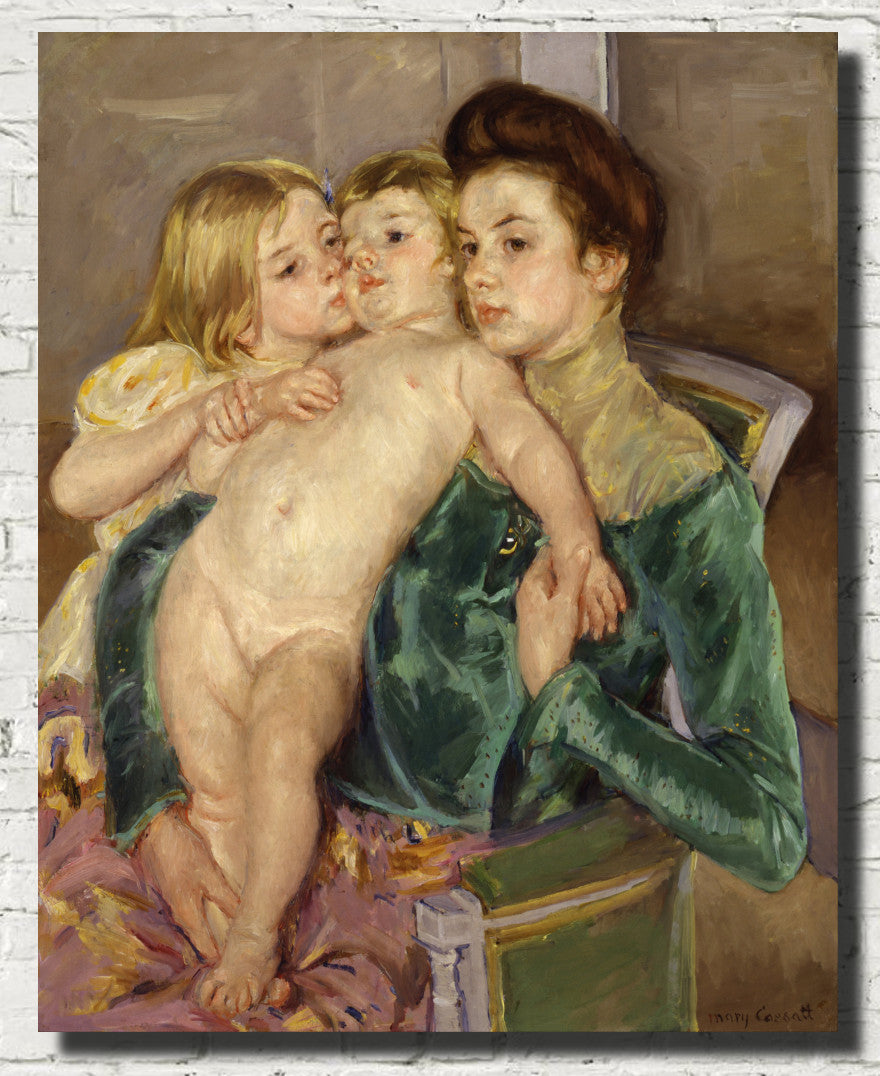 Mary Cassatt, Impressionist Fine Art Print : The Caress