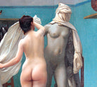 Jean-Léon Gérôme Fine Art Print : The end of the pose
