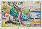 Henri Manguin, The farm in the Gulf of Saint-Tropez