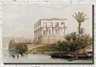 The hypaethral temple at Philae, David Roberts Fine Art Print