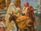 The Orange Seller, Frederick Arthur Bridgman Fine Art Print