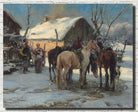 Alfred Kowalski Fine Art Print, The return home